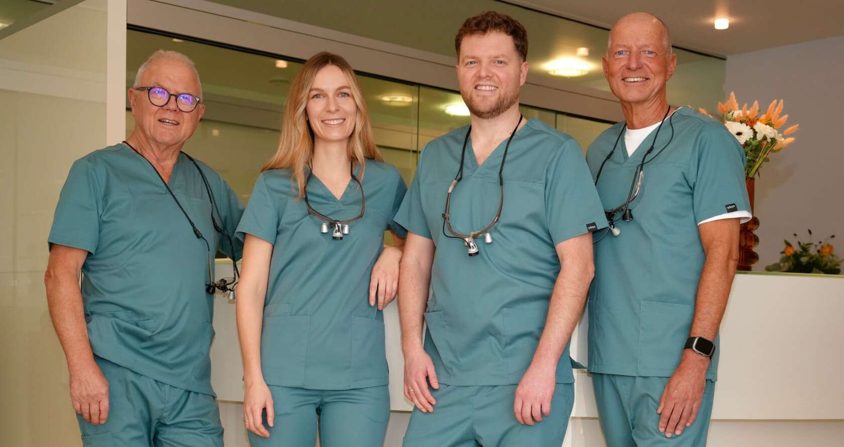 Das &Auml;rzt:innen-Team von JORDAN2 in Osnabr&uuml;ck.